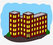Image result for Small Apartment Building Cartoon