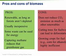 Image result for Pros and Cons of Biomass Energy