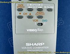 Image result for Sharp VCR Remote Control for Vc A582u