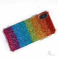 Image result for Glitter iPhone XR Rainbow Case