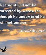 Image result for Proverbs 29:19