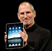 Image result for Steve Jobs Launching iPad