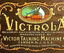 Image result for Victor Talking Maching Company Logo