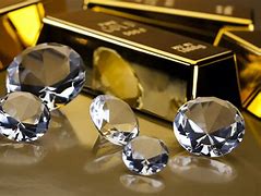 Image result for Gold and Diamonds