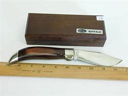 Image result for Case Buffalo Knife in Box