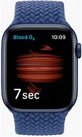 Image result for Pictures of Blue Series 6 Apple Watch On Wrist