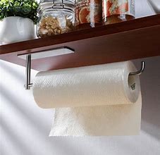 Image result for Flat On Counter Paper Towel Holder