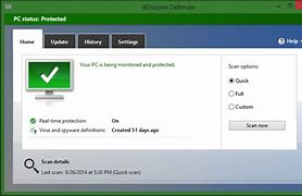 Image result for Windows 8 Defender