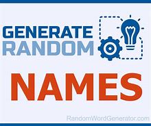 Image result for Random Name Generator