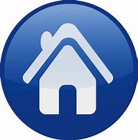 Image result for Home Button Icon Blue