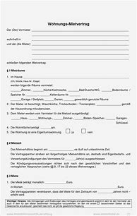 Image result for Mietvertrag Formular Kostenlos Drucken