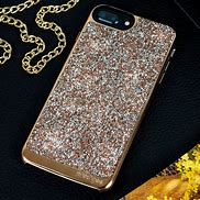 Image result for iPhone 7 Rose Gold Glitter Case