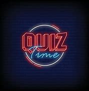 Image result for Quiz Time Neon Writing