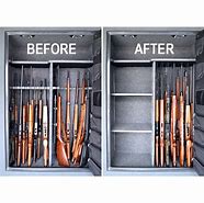 Image result for Gun Safe Rifle Rack