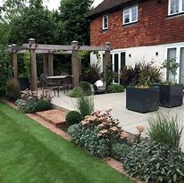 Image result for Exterior House Small in a Garden