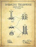 Image result for Alexander Graham Bell Telephone Drawing