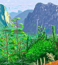 Image result for David Hockney iPad Art Digital