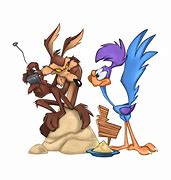 Image result for And so It Begins Coyote and Road Runner