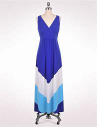 Image result for Chevron Print Colorblock Dress