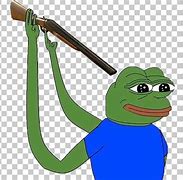 Image result for Pepe Holding Gun Meme