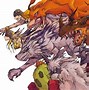 Image result for Pokemon V Digimon Wallpaper