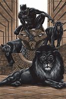 Image result for Black Panther African Art
