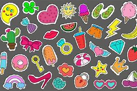 Image result for Patch Red Bubble Sticker