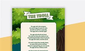 Image result for Papa Troll Poem Of