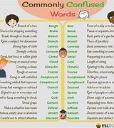 Image result for Frequently Confused Words