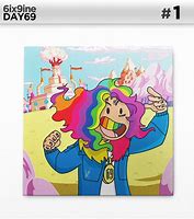 Image result for 6Ix9ine Album Cover Cartoon