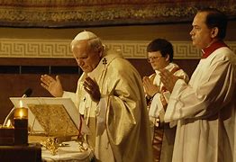 Image result for John Paul II Mass
