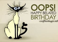 Image result for Funny Belated Birthday Cartoon