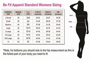 Image result for Waist Size Height Chart