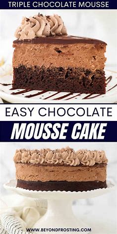 Chocolate Mousse Cake | Beyond Frosting