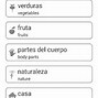 Image result for Learn Spanish Words