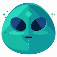 Image result for Blue Alien Emoji