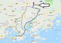Image result for Vantaa Area Map