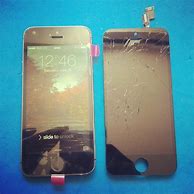 Image result for iPhone 5S Cracked Screen