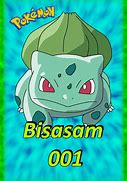 Image result for Pokemon Bisasam
