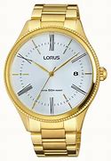 Image result for Lorus Cheap Gold Watch