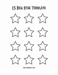 Image result for 1.5 Inch Star Template