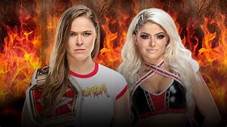 Image result for WWE Ronda Rousey vs Alexa Bliss