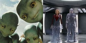 Image result for Galaxy Quest Aliens Makeup Effects