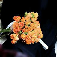 Image result for Orange Rose Bouquet