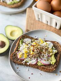 Image result for Smashed Avocado Toast