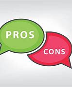 Image result for Pros and Cons Clip Art No Background