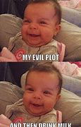 Image result for Evil Plotting Baby Meme
