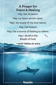 Image result for A Prayer for Peace and Healing