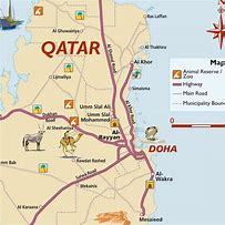 Image result for Middle East Map Doha
