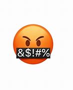 Image result for Bad Language Emoji